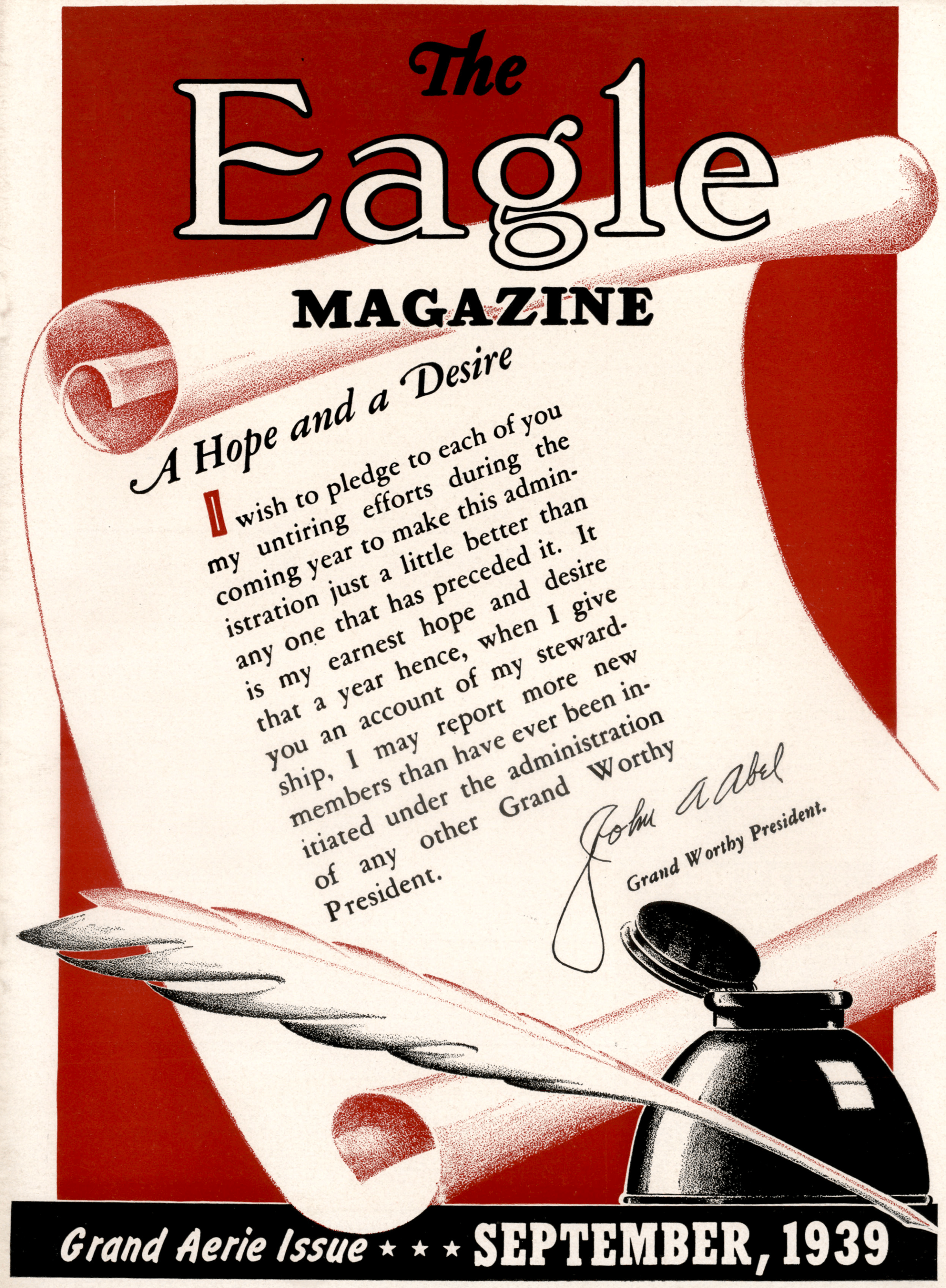 Eagle Magazine – September 1939